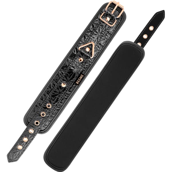 Begme - Black Edition Premium ankelmanschetter med neoprenfoder