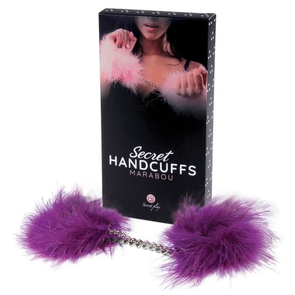 Secretplay - Lila Marabou handbojor