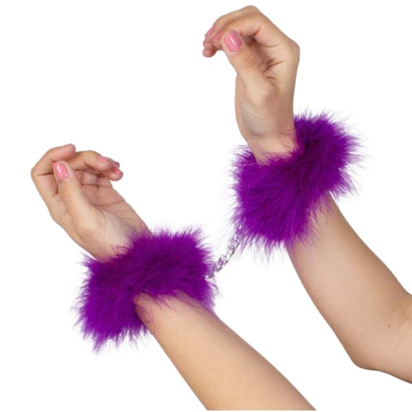 Secretplay - Lila Marabou handbojor