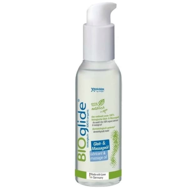 Bioglide - Organisk smörjmedel och massageolja 125 Ml