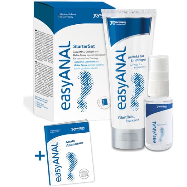 Joydivision Easyanal - Startsett Lubricante + Relax Spray