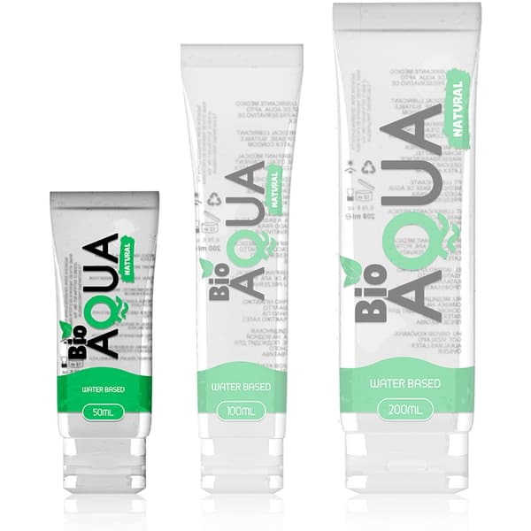 Bioaqua - Smøremiddel Naturlige ingredienser Vandbaseret 50 Ml