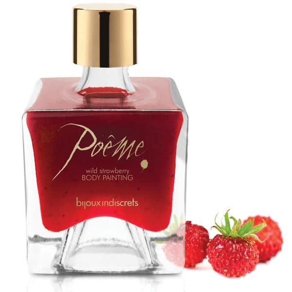 Bijoux - Poeme Spiselig Maling Wild Strawberry 50 Gr