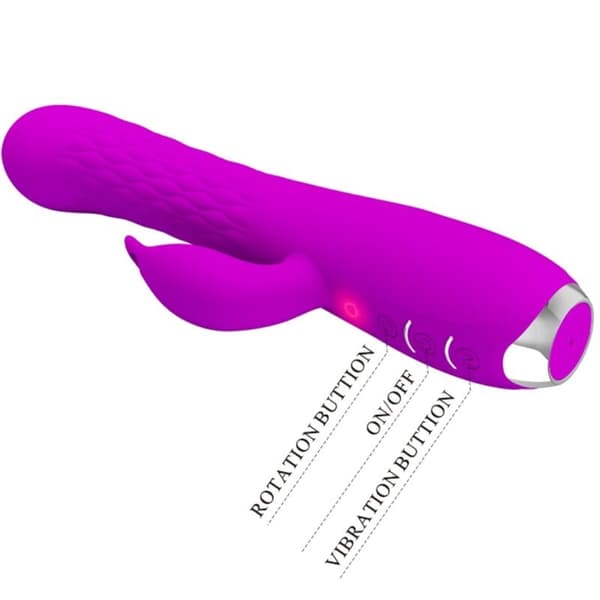 Pretty Love - Molly Vibrator med oppladbar rotasjon