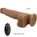 Pikkukuva 5 / 9: Pretty Love - Jonathan Silicone Dildo 3 tärinää + 3 lisäyksen mittaa kaukosäädin 21 cm