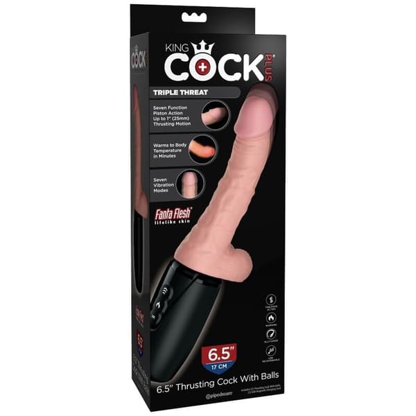 King Cock - Plus Triple Threat Lys hudfarve