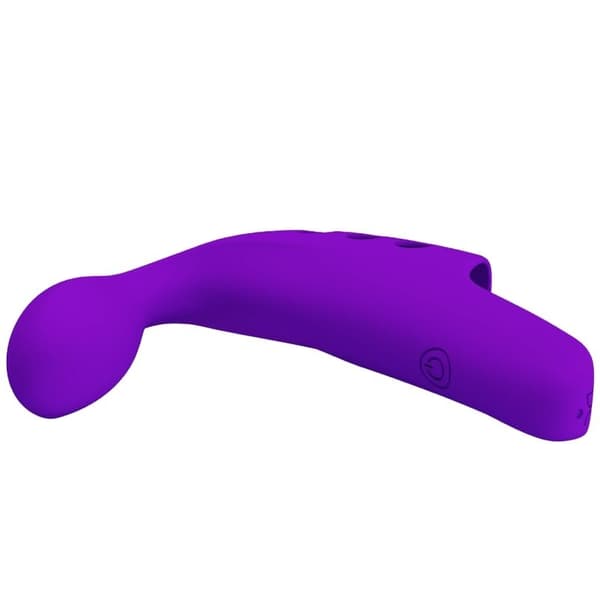 Pretty Love - Gorgon Purple oppladbar fingervibrator