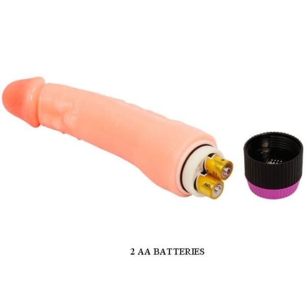 Baile - Naturlig Flexibel Realistisk Vibrator 24 Cm