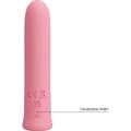 Miniatyrbilde 5 av 9: Pretty Love - Curtis Mini Super Power Vibrator 12 rosa silikonvibrasjoner