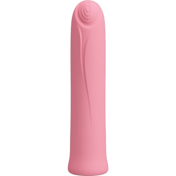 Pretty Love - Curtis Mini Super Power Vibrator 12 rosa silikonvibrasjoner