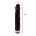 Pikkukuva 4 / 6: Baile - Waves Of Pleasure Vibrator 23 cm ruskea