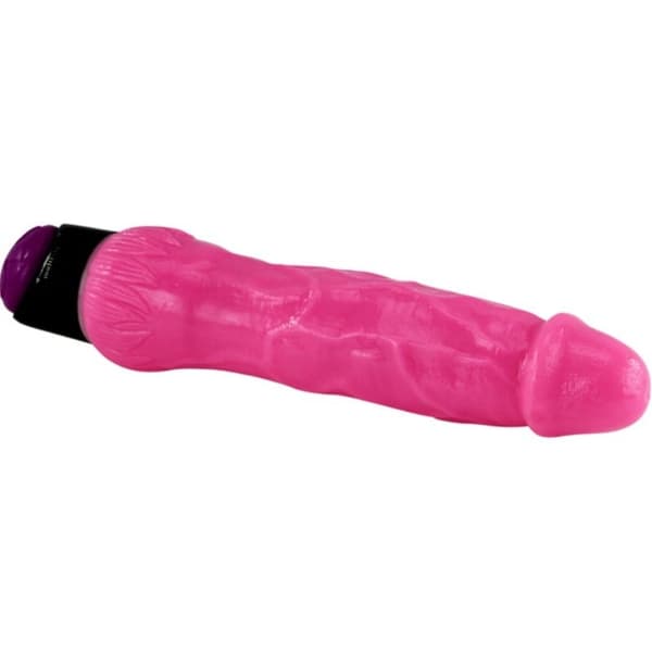Baile - Fargerik Sex Realistisk Vibrator Rosa 24 Cm