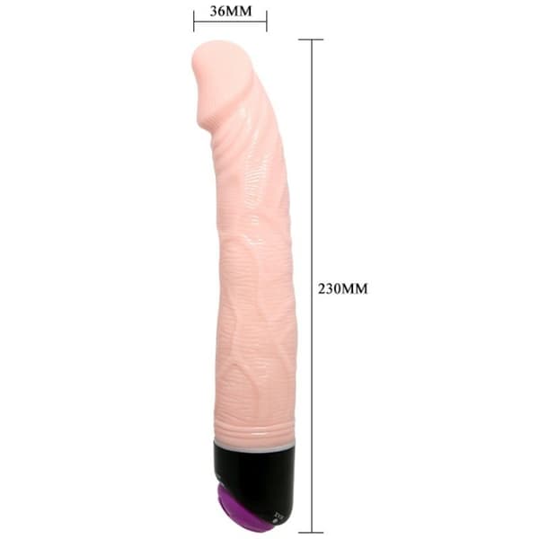 Baile - Adour Baile - Club Realistic Vibrator 23 Cm Naturlig