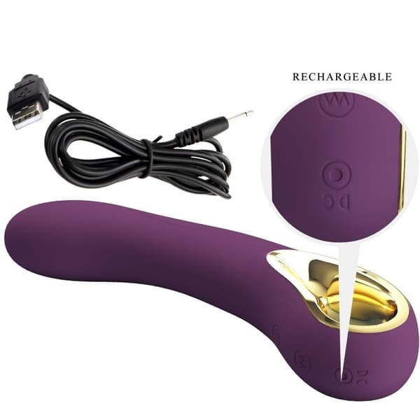 Pretty Love - Ethan Oppladbar Vibrator Lila