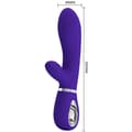 Miniatyrbilde 6 av 10: Pretty Love - Thomas Multifunction G-Spot Vibrator Purple