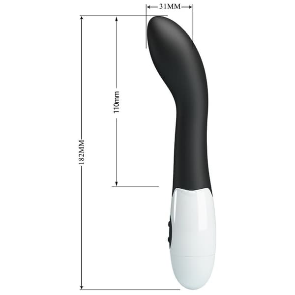 Pretty Love - Bishop G-Spot Vibrator 30 Modi Svart