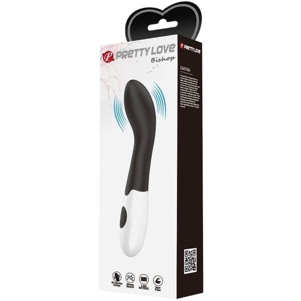 Pretty Love - Bishop G-Spot Vibrator 30 Modi Svart