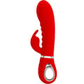 Pikkukuva 1 / 10: Pretty Love - Prescott Multifunction G-Spot Vibrator Red