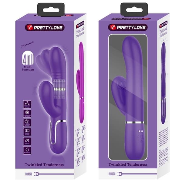 Pretty Love - Multifunktion G-Spot Vibrator Lila