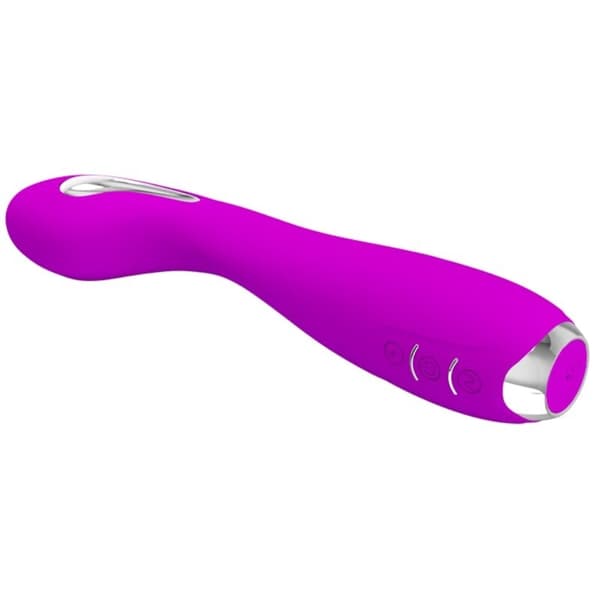 Pretty Love - Hector oppladbar elektrosjokkvibrator vanntett lilla