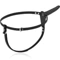 Miniatyrbilde 6 av 7: Fetish Submissive Harness - Svart Silikon Vibrator 15 Cm