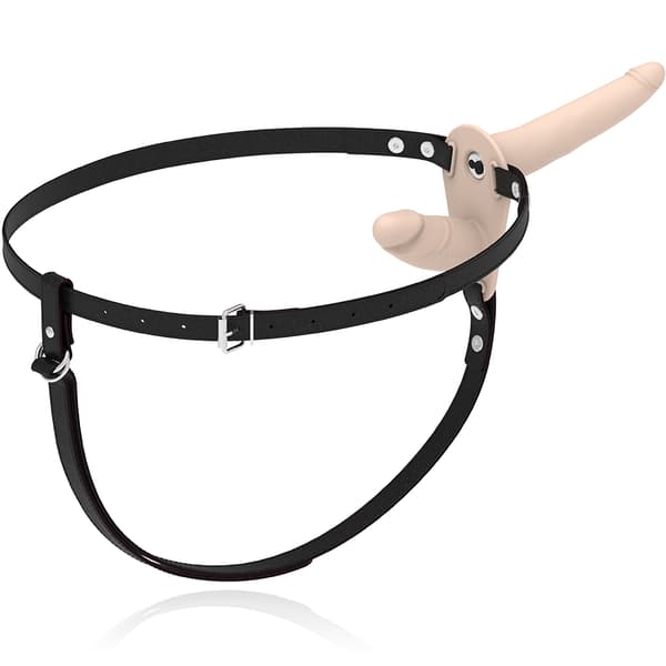 Fetish underdanig sele - dobbel penetrasjon Flesh Up Vibrator