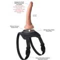Miniatyrbillede 6 af 7: Pipedreams - Body Dock Lap Strap Sele