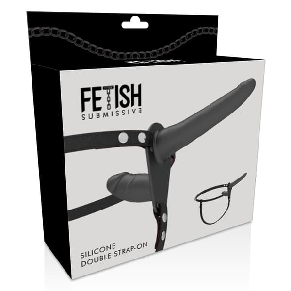 Fetish Submissive -valjaat - musta kaksoisläpäisy