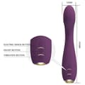 Miniatyrbild 5 av 11: Pretty Love - Hector Electroshock Vibrator av App Control Purple