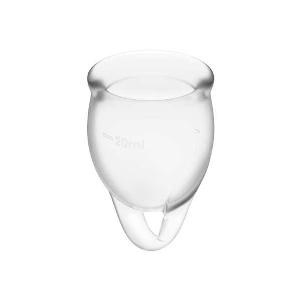 Satisfyer - Føl dig selvsikker Menstruationskop Klar 15 + 20 Ml