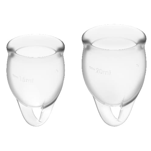 Satisfyer - Føl dig selvsikker Menstruationskop Klar 15 + 20 Ml