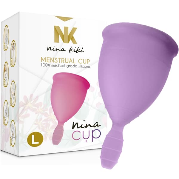 Nina Kikã - Menstruationskop lilla - str. L