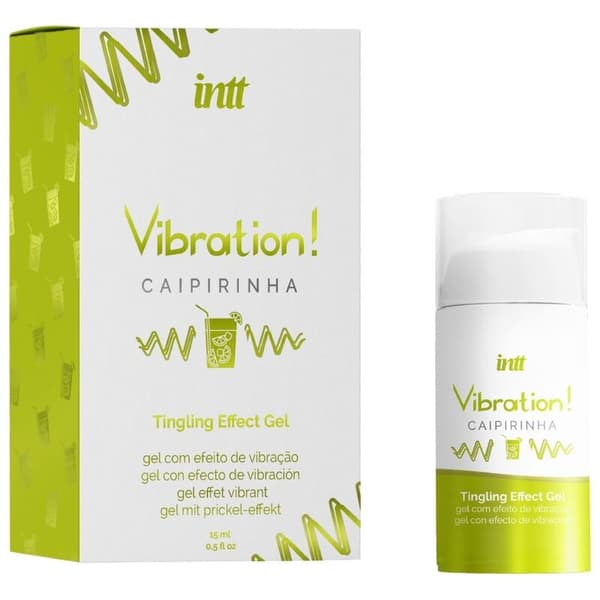 Intt - Kraftig intimstimulerende Caipirinha Liquid Vibrator Gel 15 Ml