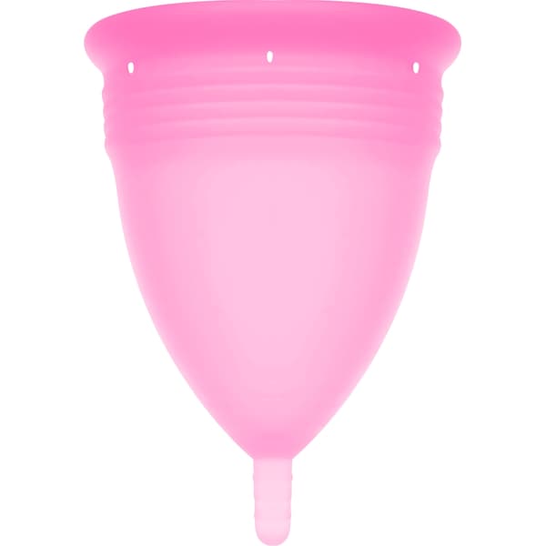 Stercup - Fda silikon menskopp Rosa - storlek S