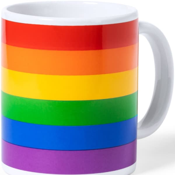 Pride – Lgbt-lippukuppi henkilökohtaisessa box-kraftissa /En/Pt/En/Fr/It/