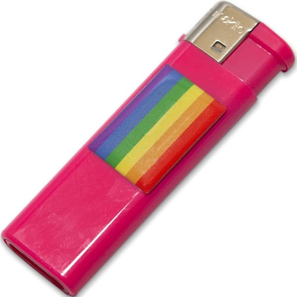 Pride - Lättare Fuscia Med Lgbt-flagga