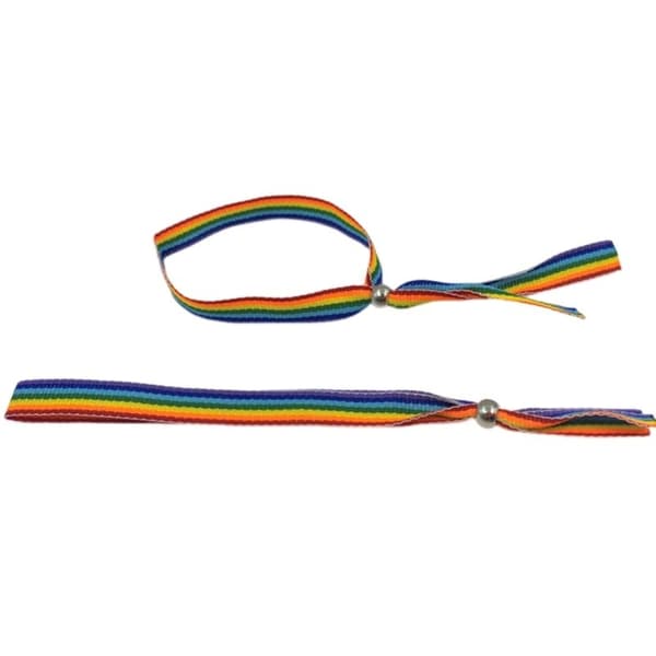 Pride - Lgbt Flag Silver Ball Armbånd