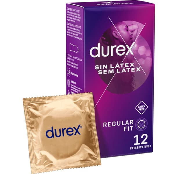 Durex - Kondomer Latexfri 12 enheter