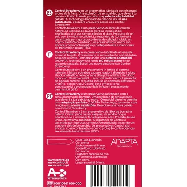 Kontroll - Anpassar Strawberry 12 enheter