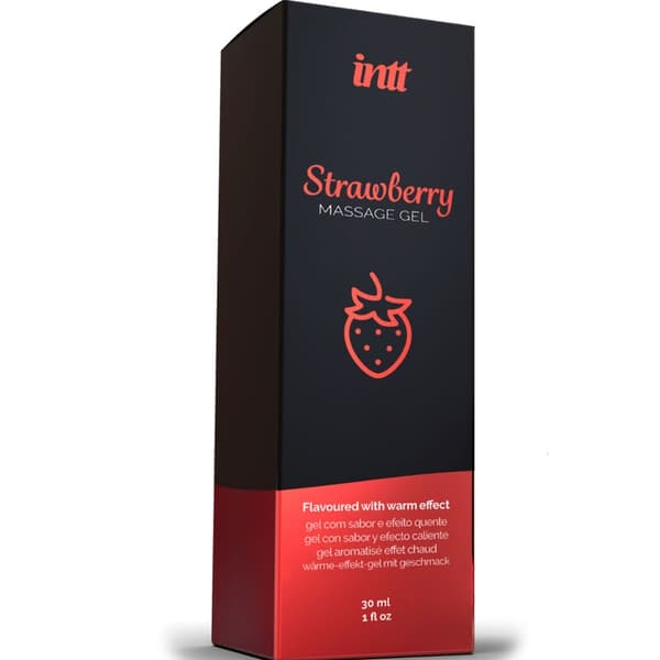 Intt Massage & Oralsex - Hot Effect Strawberry Flavor Massage Gel