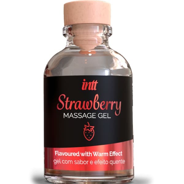 Intt Massage & Oralsex - Hot Effect Strawberry Flavor Massage Gel