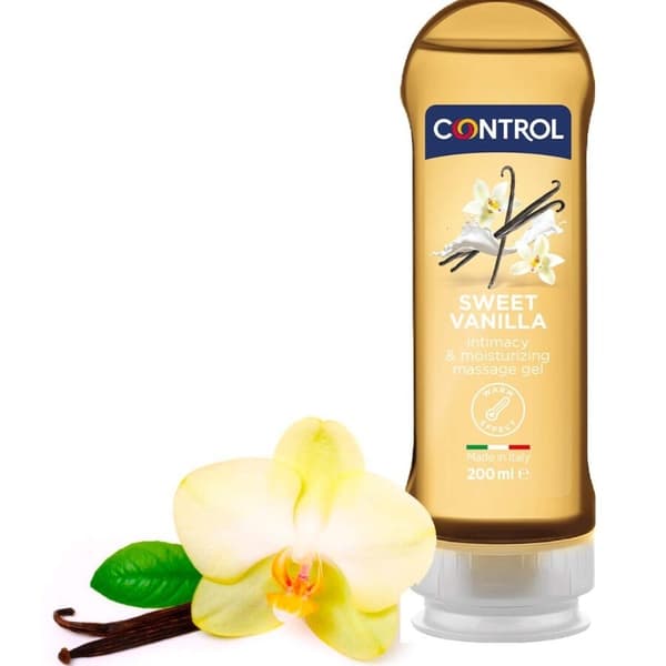 Kontroll - 2 En 1 Massage & Pleasure Madagaskar Sötma 200 Ml