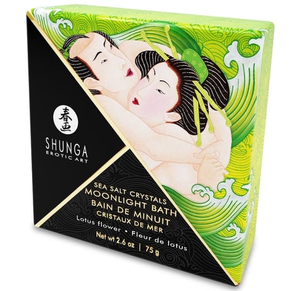 Shunga - Lotus-smaksatt bad eller salter 75 gr