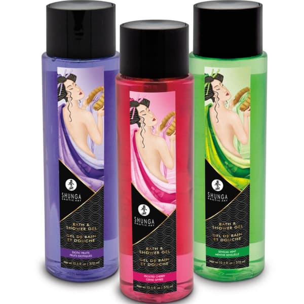 Shunga - Bath & Shower Gel Sensuel Mint 370 Ml