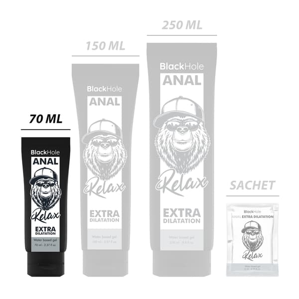 Black Hole - Water Base Gel Anal Dilatation 70 Ml