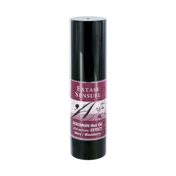 Extase Sensual - Lämmitysvaikutteinen hierontaöljy karhunvatukkaferomonien kanssa 30 ml