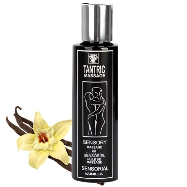 Eros-Art - Luonnollinen tantrinen hierontaöljy ja afrodisiaakkivanilja 100 ml