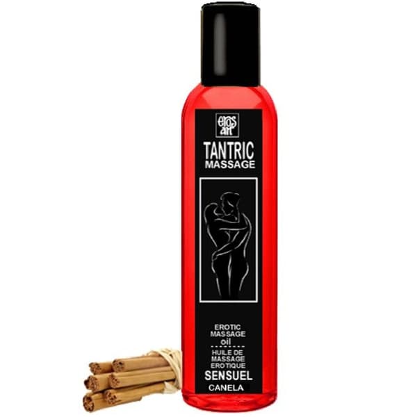 Eros-Art - Naturlig tantrisk massageolja och afrodisiakumkanel 30 ml