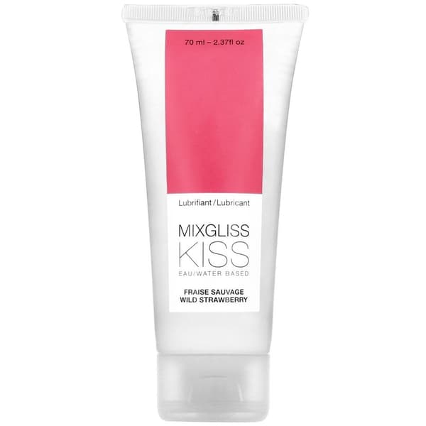 Mixgliss - Vannbasert glidemiddel Jordbærsmak 70 Ml