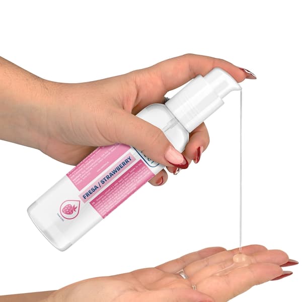 Waterfeel - Jordbær vandbaseret smøremiddel 175 Ml
